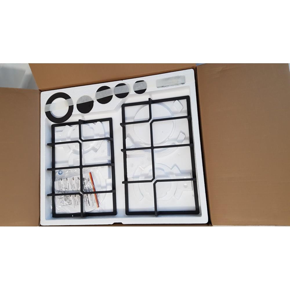 Варильна поверхня газова Luxor PGR 740 Rustic з вуголком Нержавіюча сталь (23930234) - фото 8