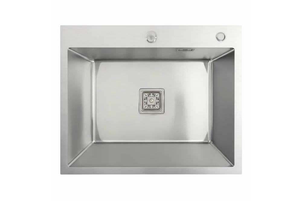 Мойка для кухни Platinum Handmade 600x500x230 мм HSB Нержавеющая сталь (374789)