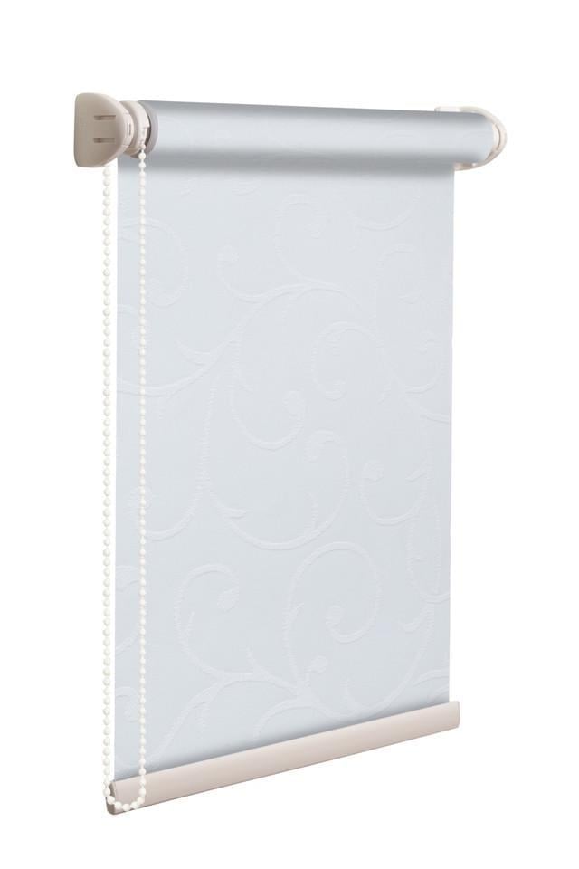 Рулонная штора NewTex Акант LUX 97,5х165 см Белый (2018)