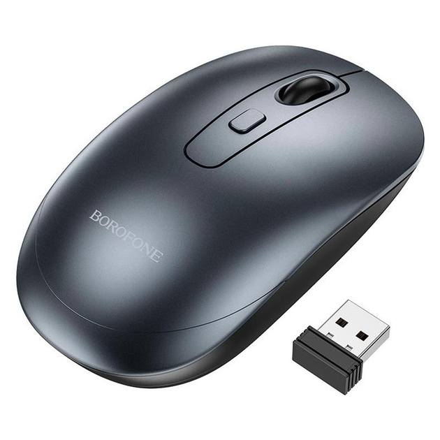 Компьютерная мышка беспроводная Borofone BG13 Winner 2,4G business wireless mouse Черный (2850557122)