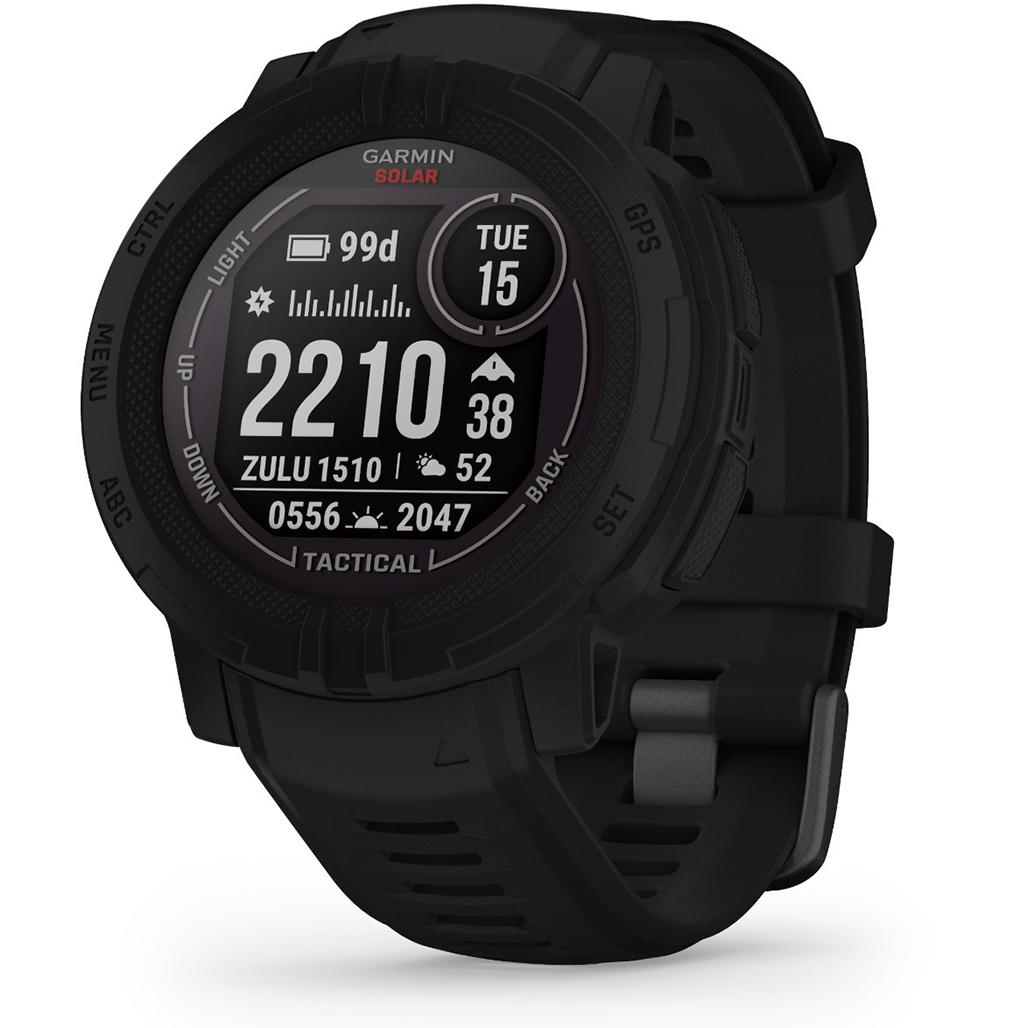 Смарт-годинник Garmin Instinct 2 Solar Tactical Edition Black (010-02627-03/13) - фото 5