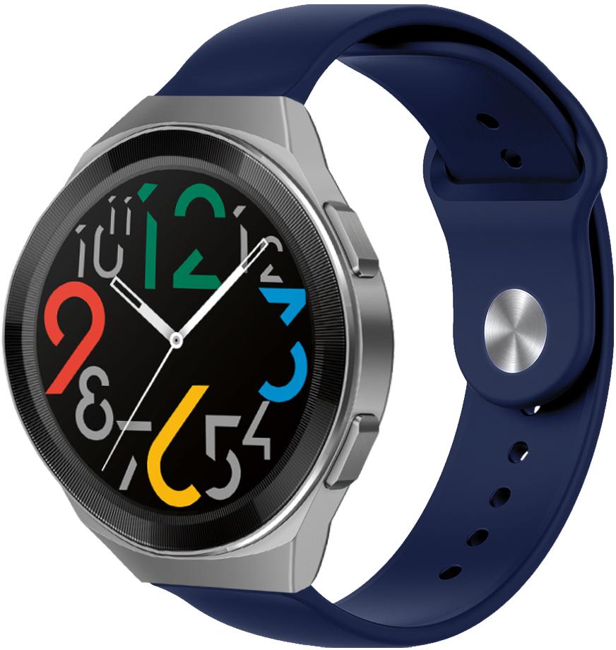 Ремешок Base для Huawei Watch GT2e 46 мм Dark Blue (21673) - фото 1 Ремешок Base для Huawei Watch GT2e 46 мм Dark Blue (21673) - фото 1