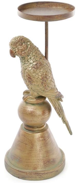 Подсвечник декоративный Olamide Попугай 14х12х32 см (BD-434-118)