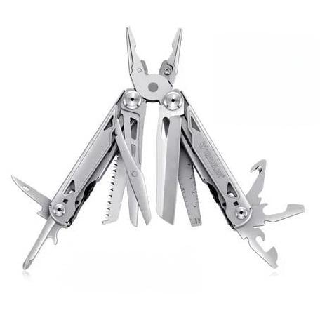 Мультитул складной Traveler MQ064DG 28в1 с комплектом бит Silver