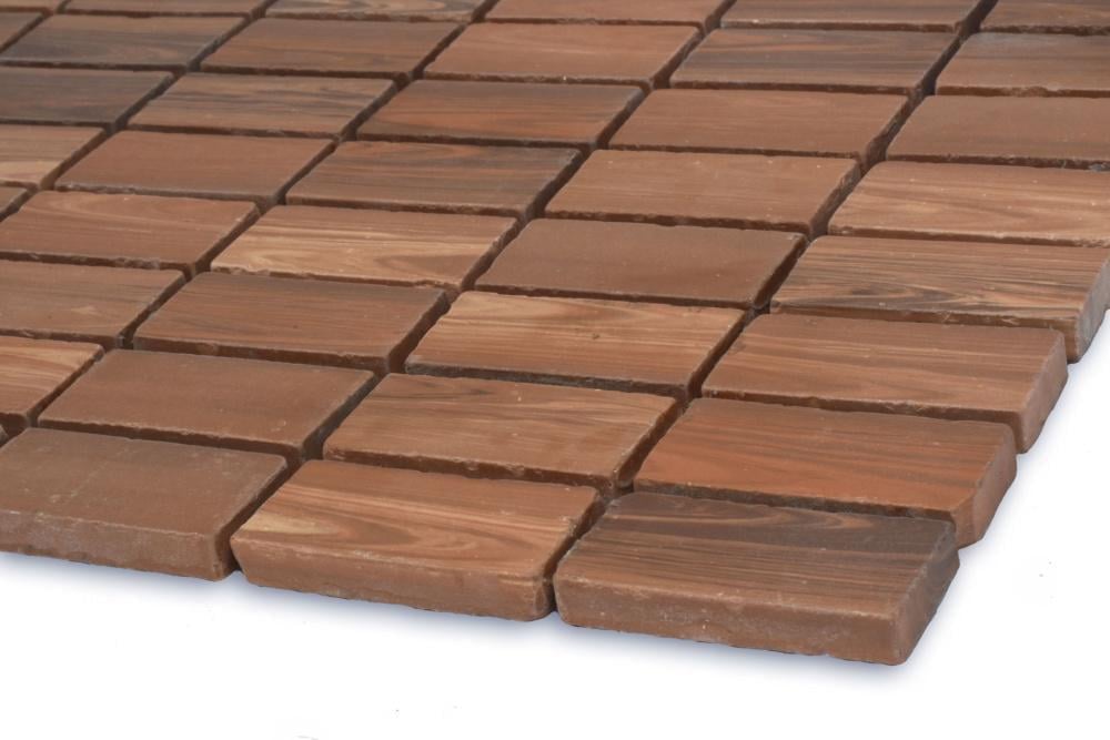 Мозаїка керамогранітна Kotto Ceramica MI7 23460116C 300x300x7 мм прямокутник 23x46 мм Noce