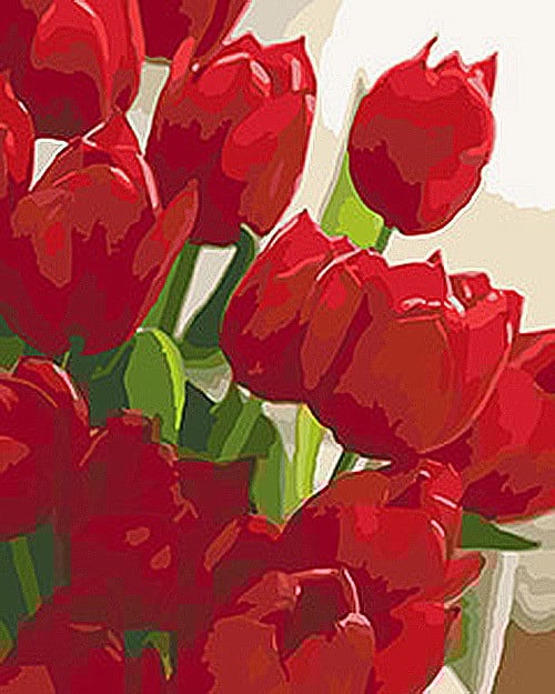 Картина по номерам Букеты натюрморты Любимой 40х50 см (KHO2945)