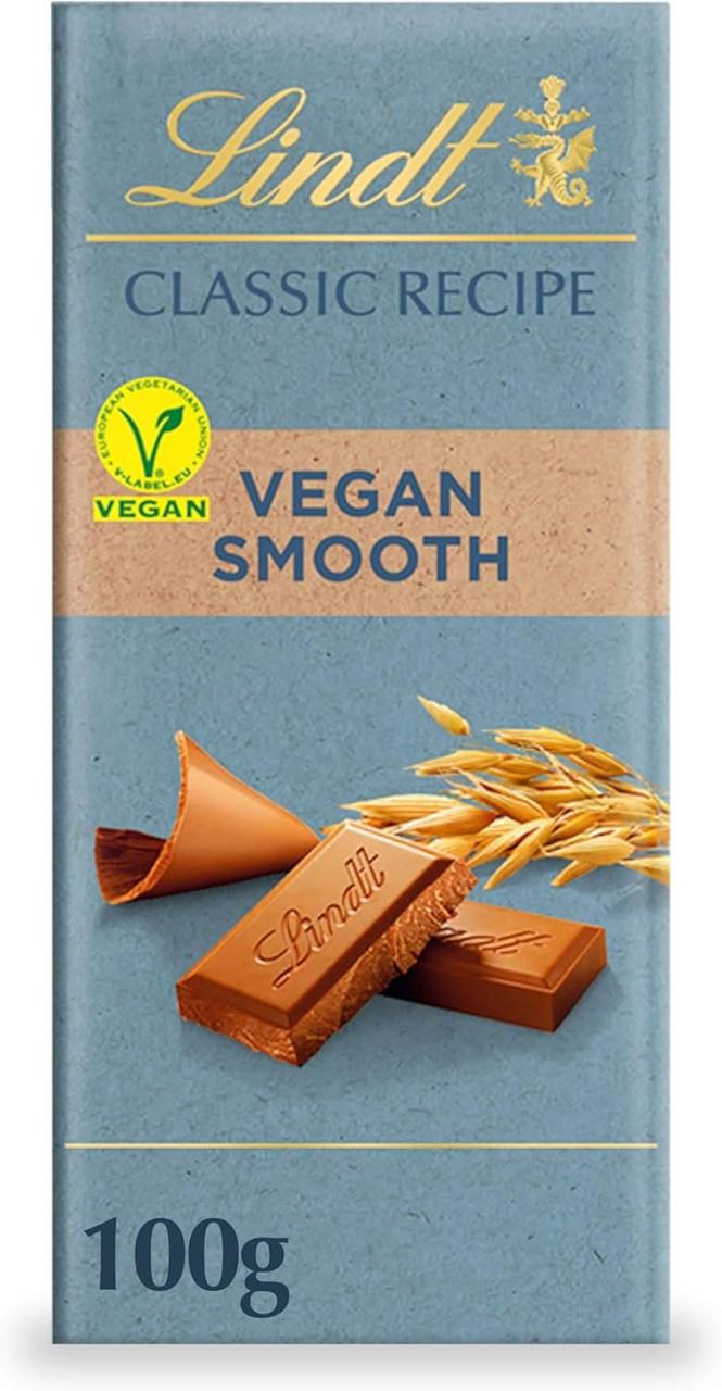 Шоколад веганский Lindt Classic Vegan Milk Chocolate Bar 100 г (2823681210)