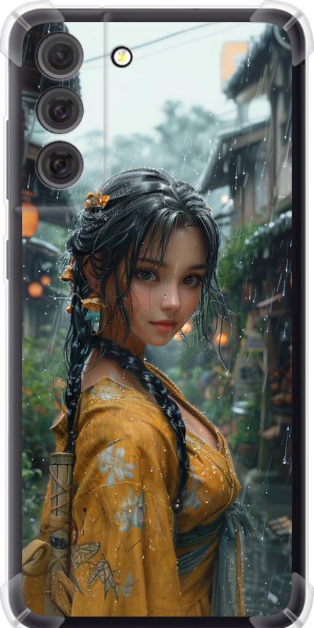 Чехол на Samsung Galaxy S21 FE Anime-girl (6133sp-2302-42517)