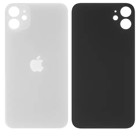 Скло корпусу iPhone 11 із рамкою камери White (P637)