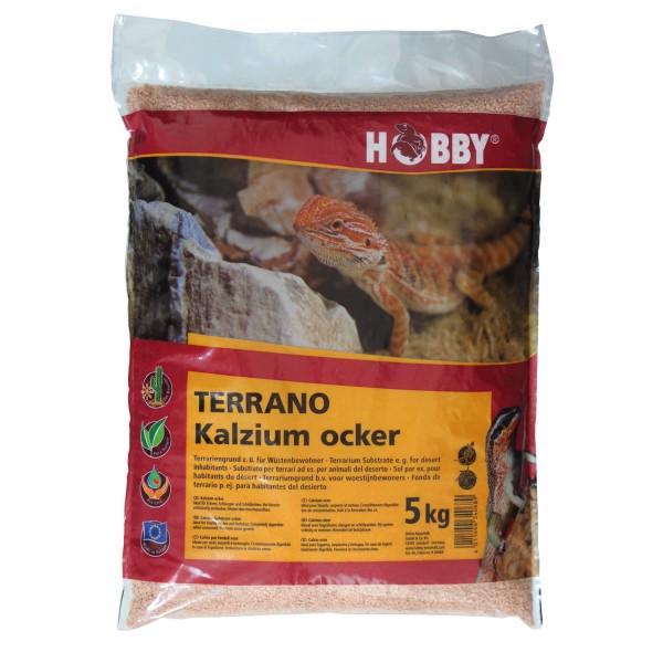 Субстрат для террариума Hobby Terrano Calcium Substrate ochre кальциевый 2-3 мм 5 кг (HB34068)