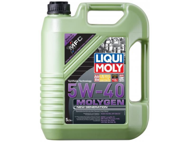 Моторне мастило Liqui Moly Molygen New Generation 5W-40 5 л (LIM9055)