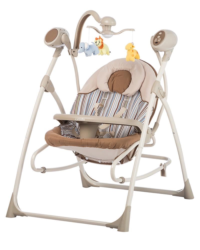 Заколисуючий центр Carrello Nanny CRL-0005 Beige Stripe