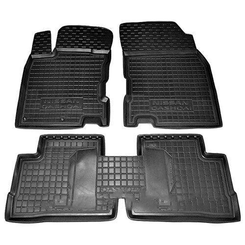 Коврики автомобильные AVTO-Gumm Nissan Qashqai II 14- Черный (11446)