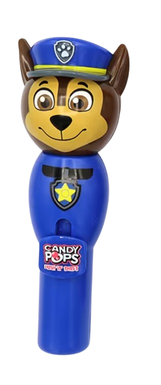Леденец с игрушкой Чейз Paw Patrol Push N Twist Candy Pops 8 г (2368304308)