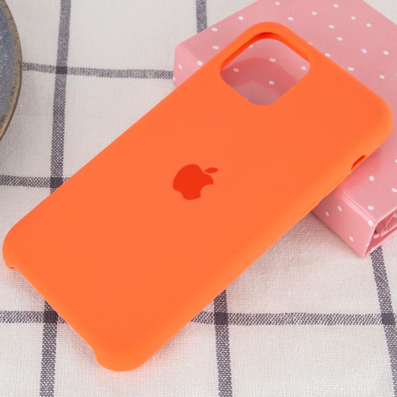 Противоударный Чехол Silicone Case AA для Apple iPhone 11 Pro 5.8" Оранжевый/Nectraine - фото 2