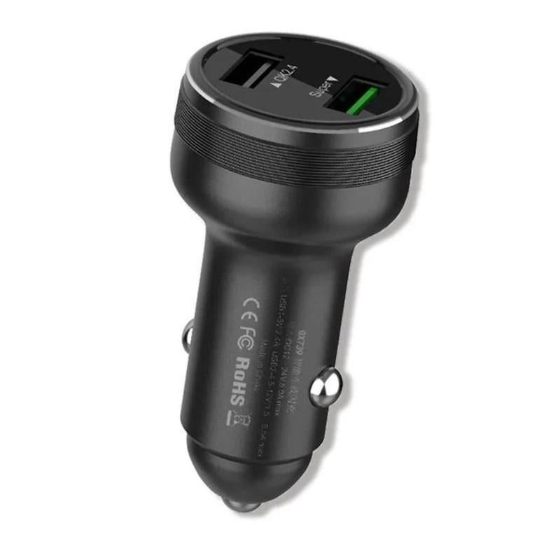 Зарядное устройство для автомобильного Celbro GX739 65w SuperVOOC/DASH/WARP/DART (25397432)