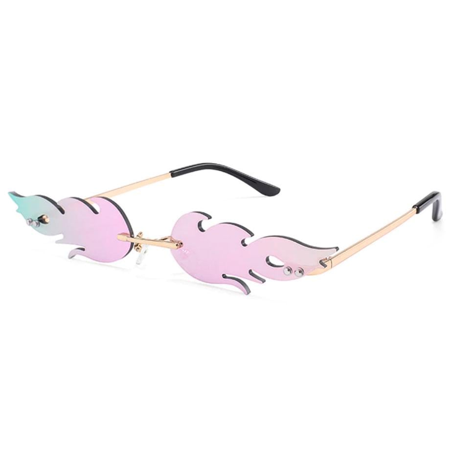 Солнцезащитные очки Berkani огонь и пламя Purple (BOF32690)