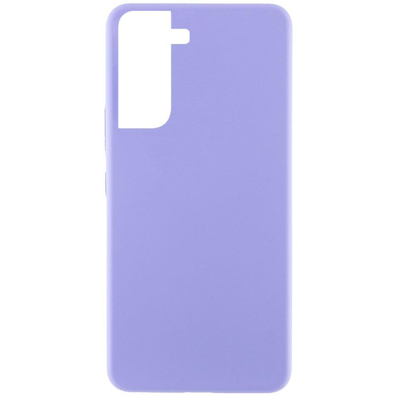 Противоударный чехол Silicone Cover Lakshmi (AAA) для Samsung Galaxy S22 Сиреневый / Dasheen