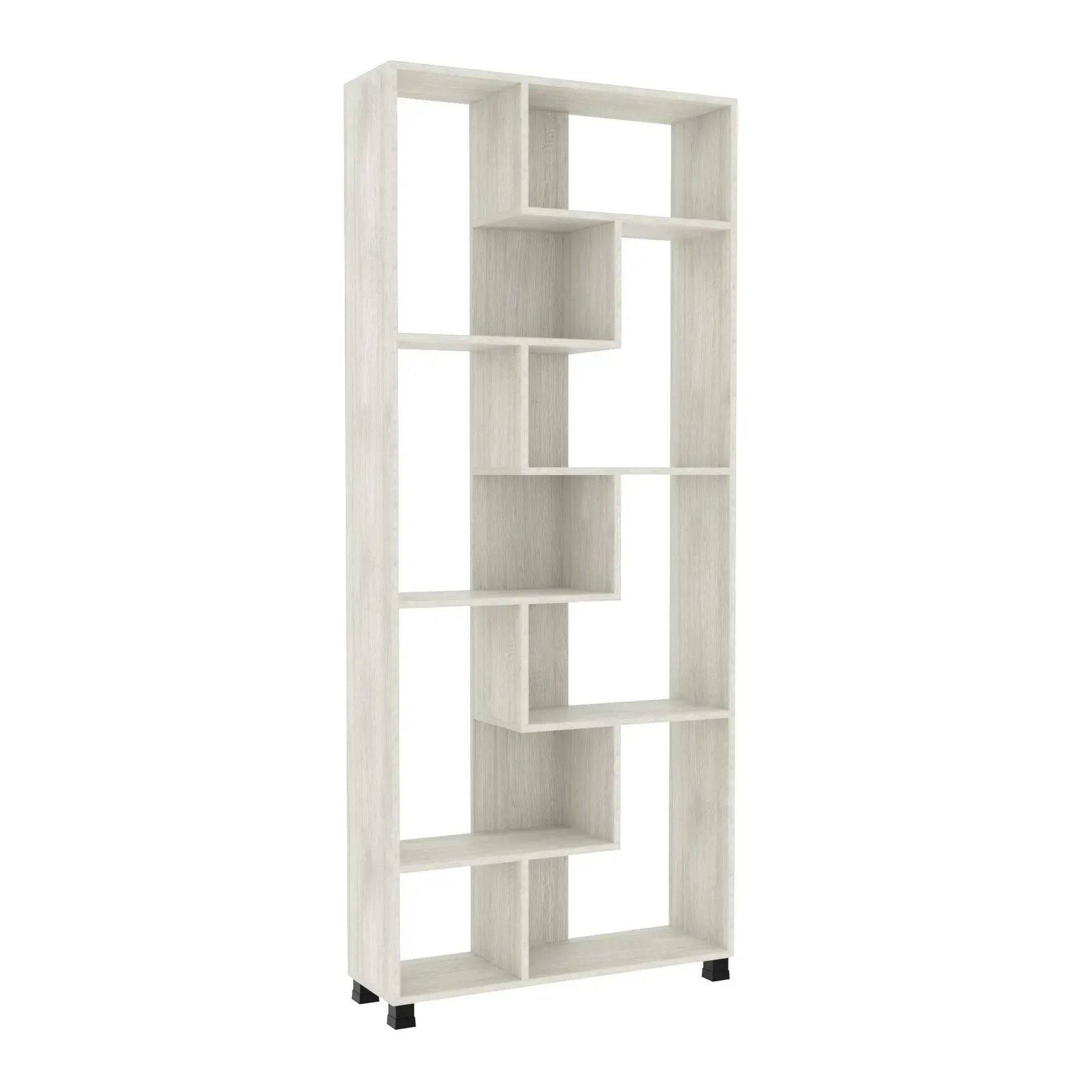 Стеллаж Kontinent OS-4 80х25х190 см Дуб Шамони Светлый (52811409) - фото 4 Стеллаж Kontinent OS-4 80х25х190 см Дуб Шамони Светлый (52811409) - фото 4