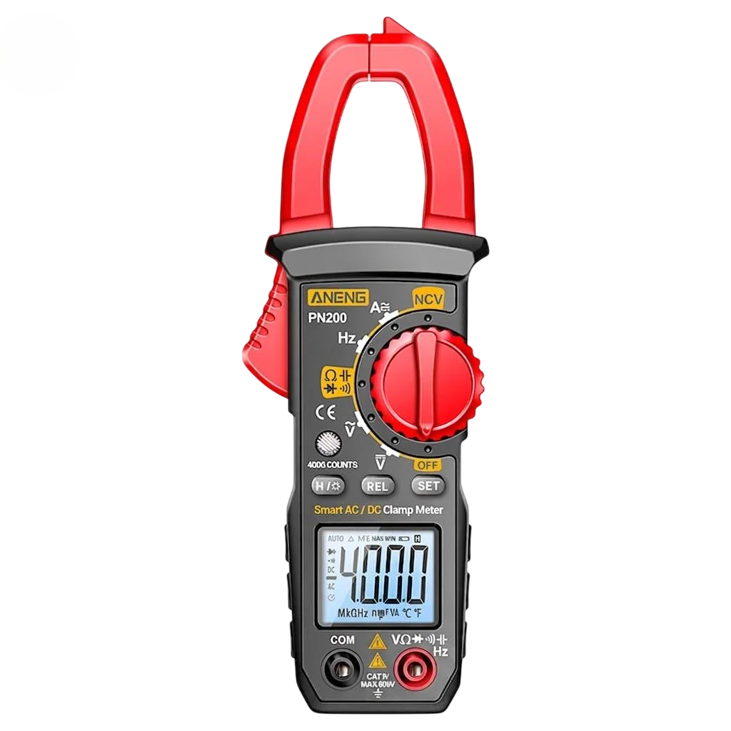 Цифровые клещи ANENG PN200 600 А DC/AC NCV и кейс (34111695)