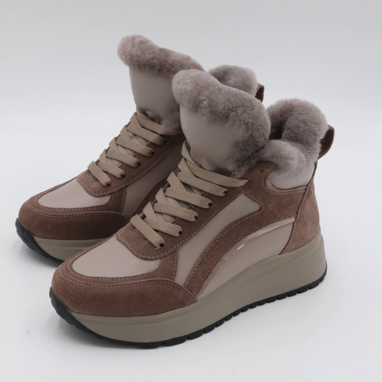 Кроссовки женские зимние ANRI DE COLLO кожаные р. 36 (862/8)