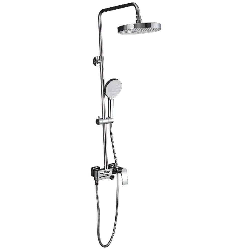 Душевая система Frap F2475 с регулировкой высоты латунь Хром (SQ-1046087)