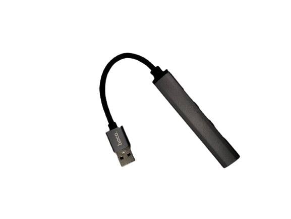 USB-хаб Hoco HB26 з USB на 3 порти USB 2.0 та 1 порт USB 3.0 (29781711)