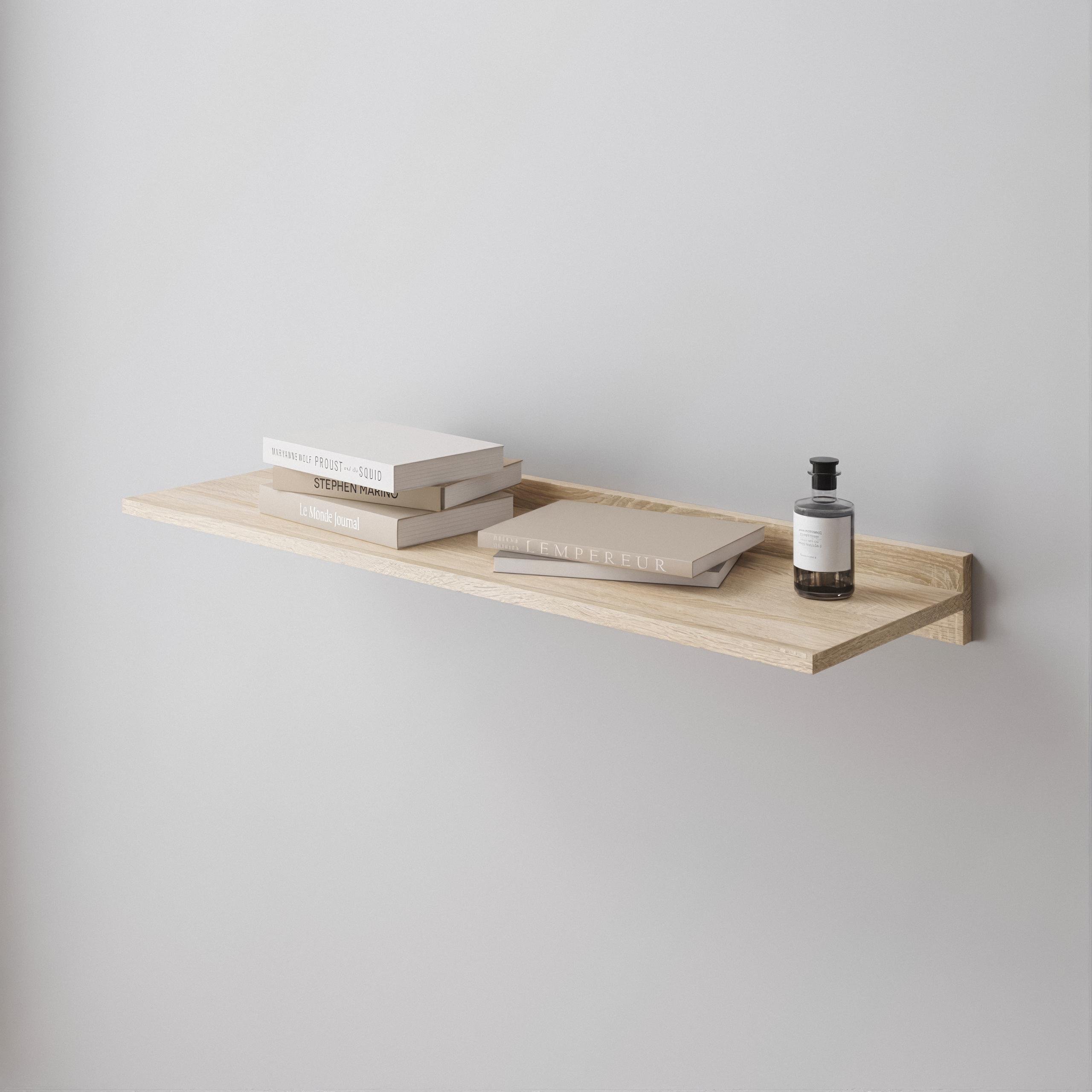 Полка настенная NP-888 888х264х80 мм Дуб Сонома