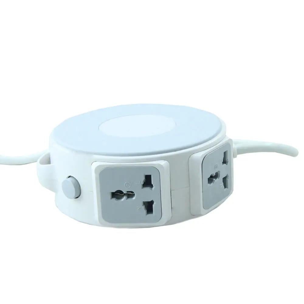 Фильтр сетевой 220V Led Power Switch 3 розетки и 2 USB (9028587) - фото 1