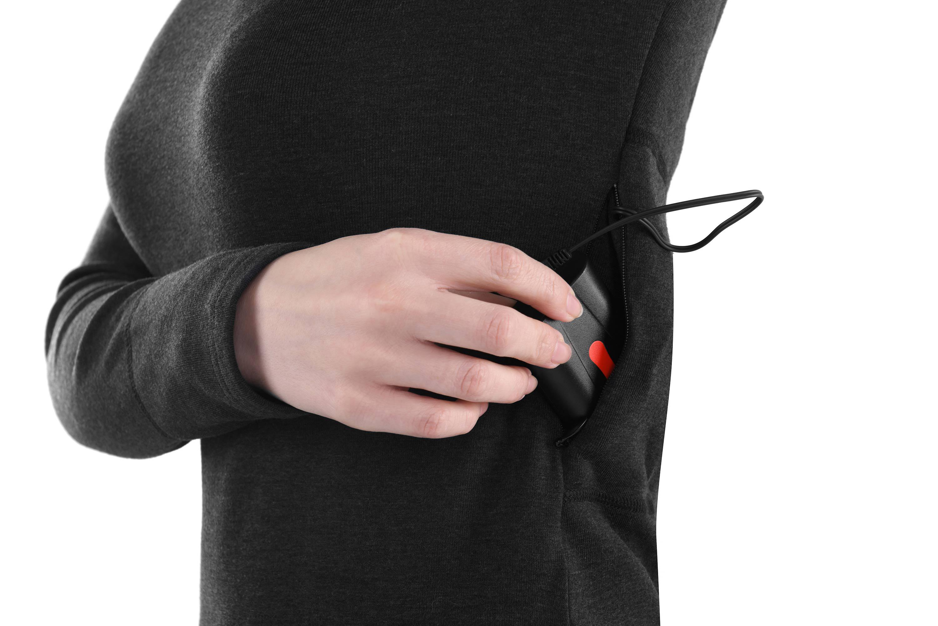 Термобелье женское 2E Tactical eFiber for Women с электроподогревом Черный L (2E-HUEFWL-BK) - фото 8 Термобелье женское 2E Tactical eFiber for Women с электроподогревом Черный L (2E-HUEFWL-BK) - фото 8