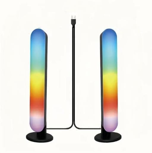 Настольная лампа 2 шт RGB с пультом Remote Control от USB Led2RGB Настольная лампа 2 шт RGB с пультом Remote Control от USB Led2RGB