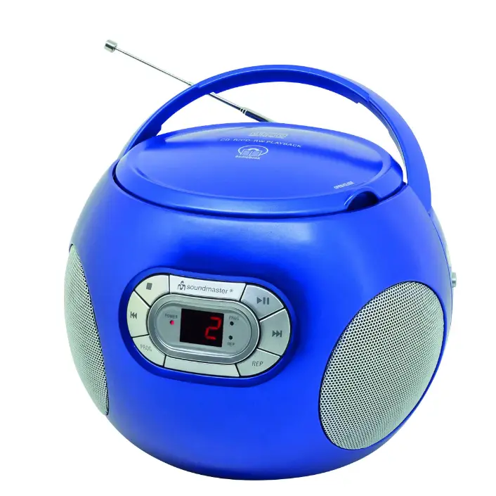 Бумбокс Soundmaster SCD2120BL FM AUX Синій