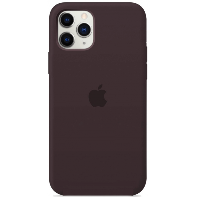 Чехол GoVern Silicone Case Full для Apple iPhone 12 Pro Max Cocoa