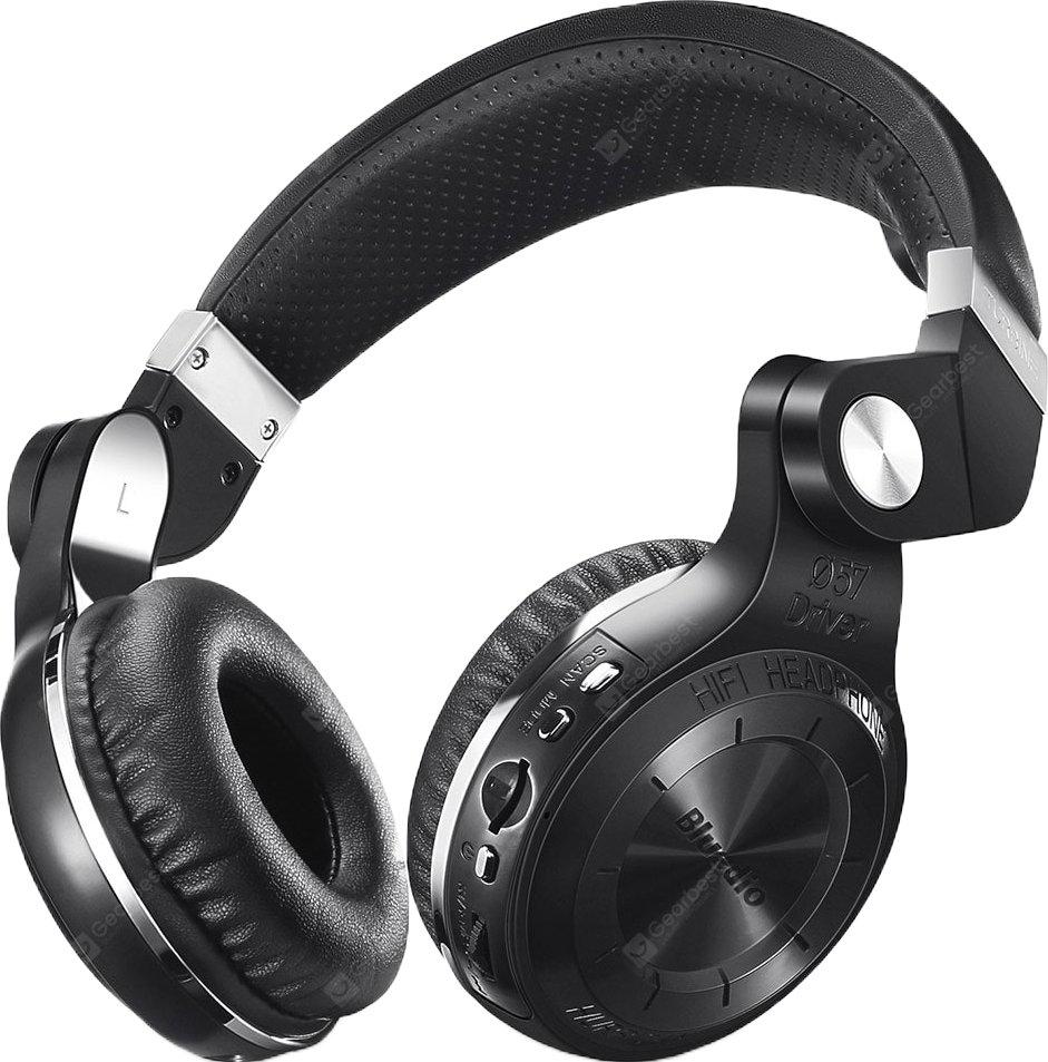 Наушники Bluedio T2+ Bluetooth with Mic Black - фото 3 Наушники Bluedio T2+ Bluetooth with Mic Black - фото 3