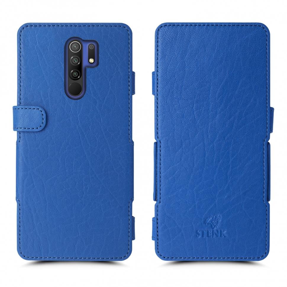 Чехол книжка Stenk Prime для Xiaomi Redmi 9 Ярко-синий (67020)