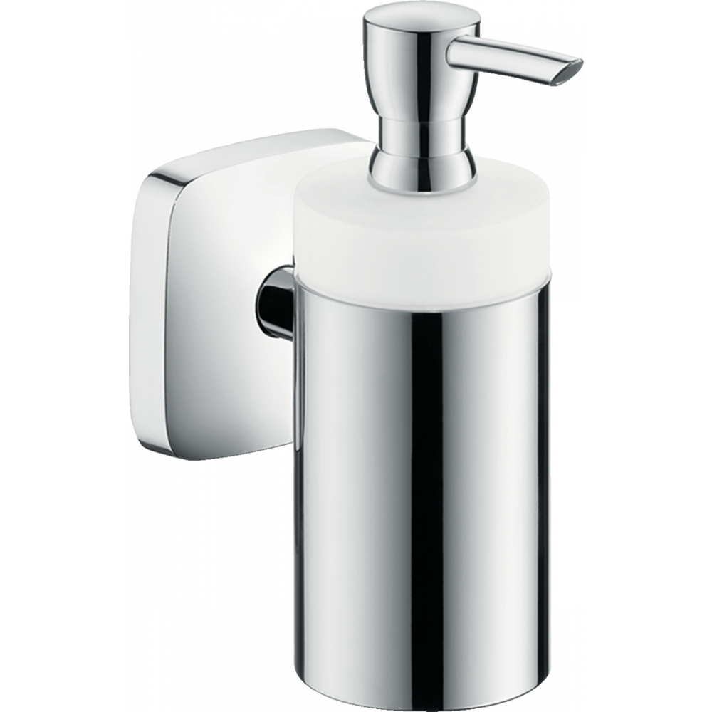 Дозатор для рідкого мила Hansgrohe PURAVIDA 41503000 настінний 125 мл Хром (75587)