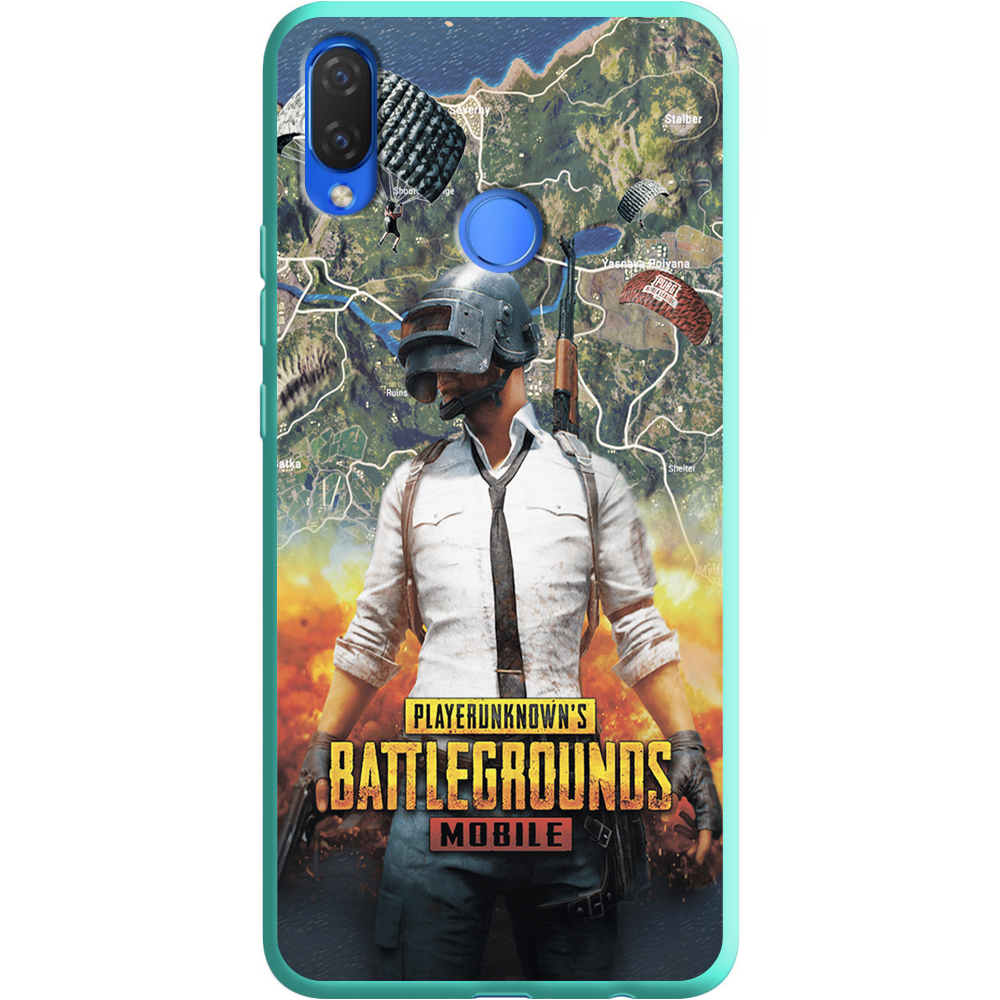 Чохол Boxface Huawei P Smart Plus PUBG Mobile М'ятний силікон (34912-up2309-36134)