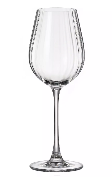 Набор бокалов для вина Bohemia Columba Optic 1SI81-400 400 мл 6 шт. (25210970)