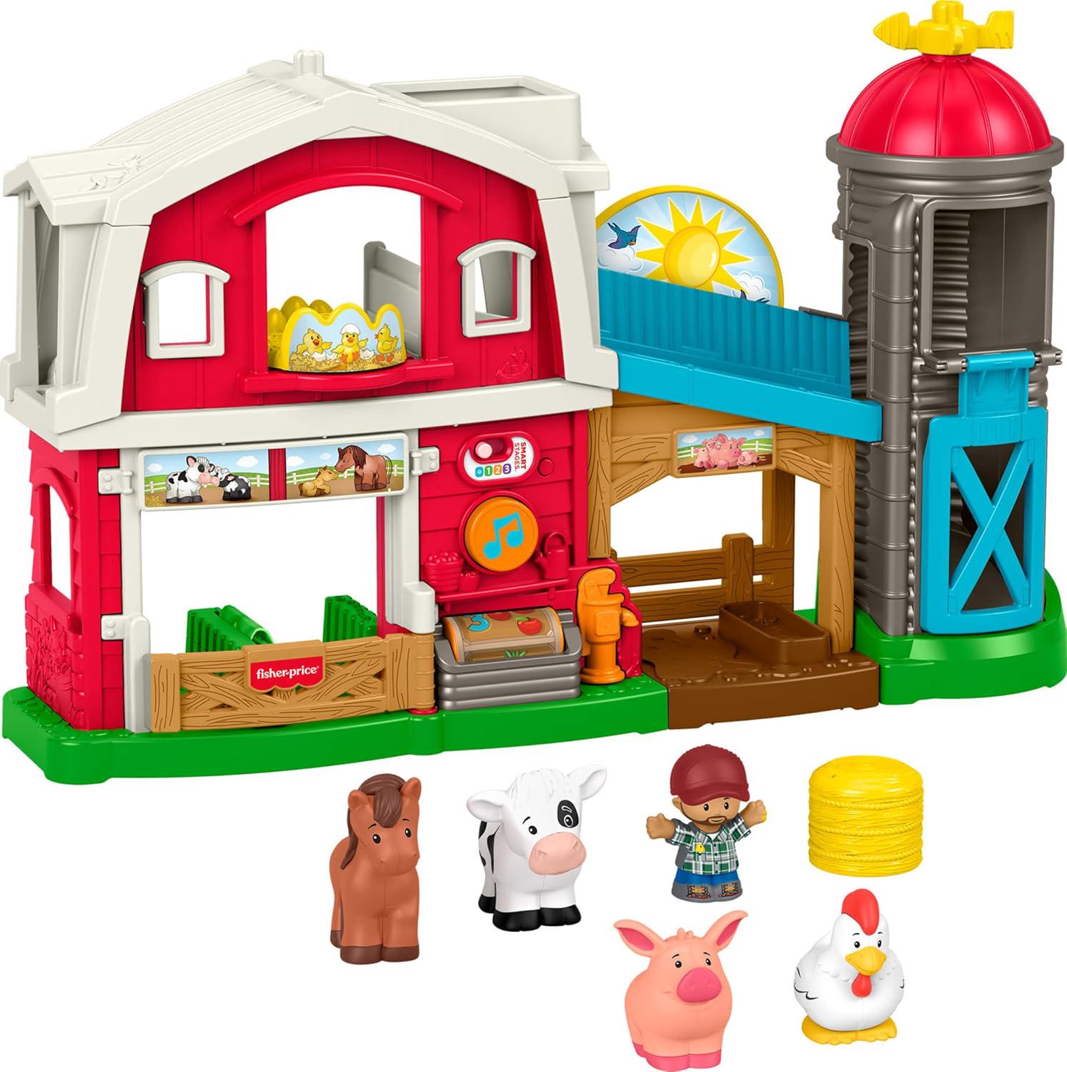 Ігровий набір Fisher-Price Little People Caring Fun Animal Farm Playset (965325654)