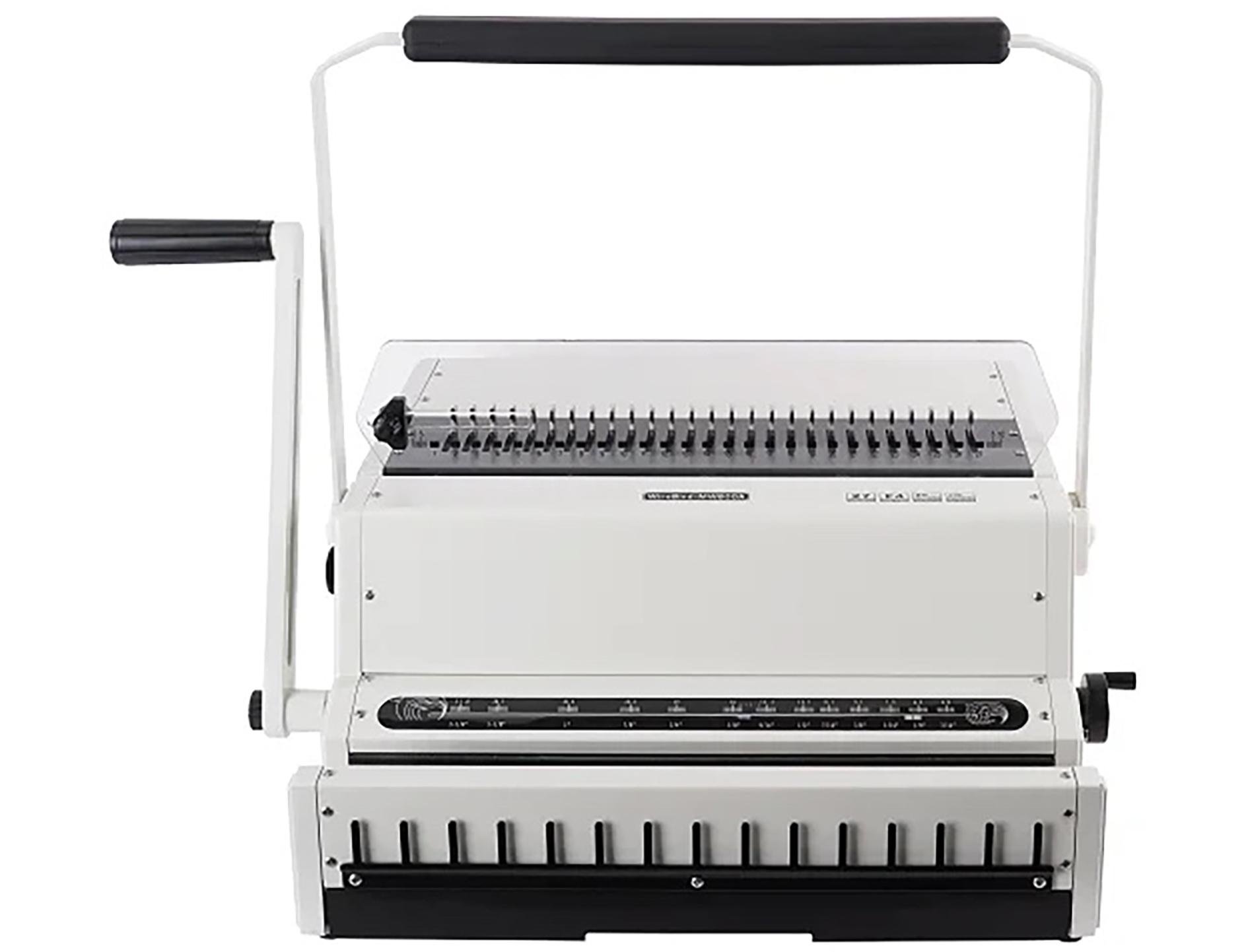 Перфобиндер на металлическую пружину W600A шагом 3:1 - фото 2 Перфобиндер на металлическую пружину W600A шагом 3:1 - фото 2