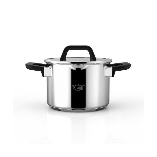 Каструля з кришкою Krauff 26-247-014 6,3 л Нержавіюча сталь (14382555)