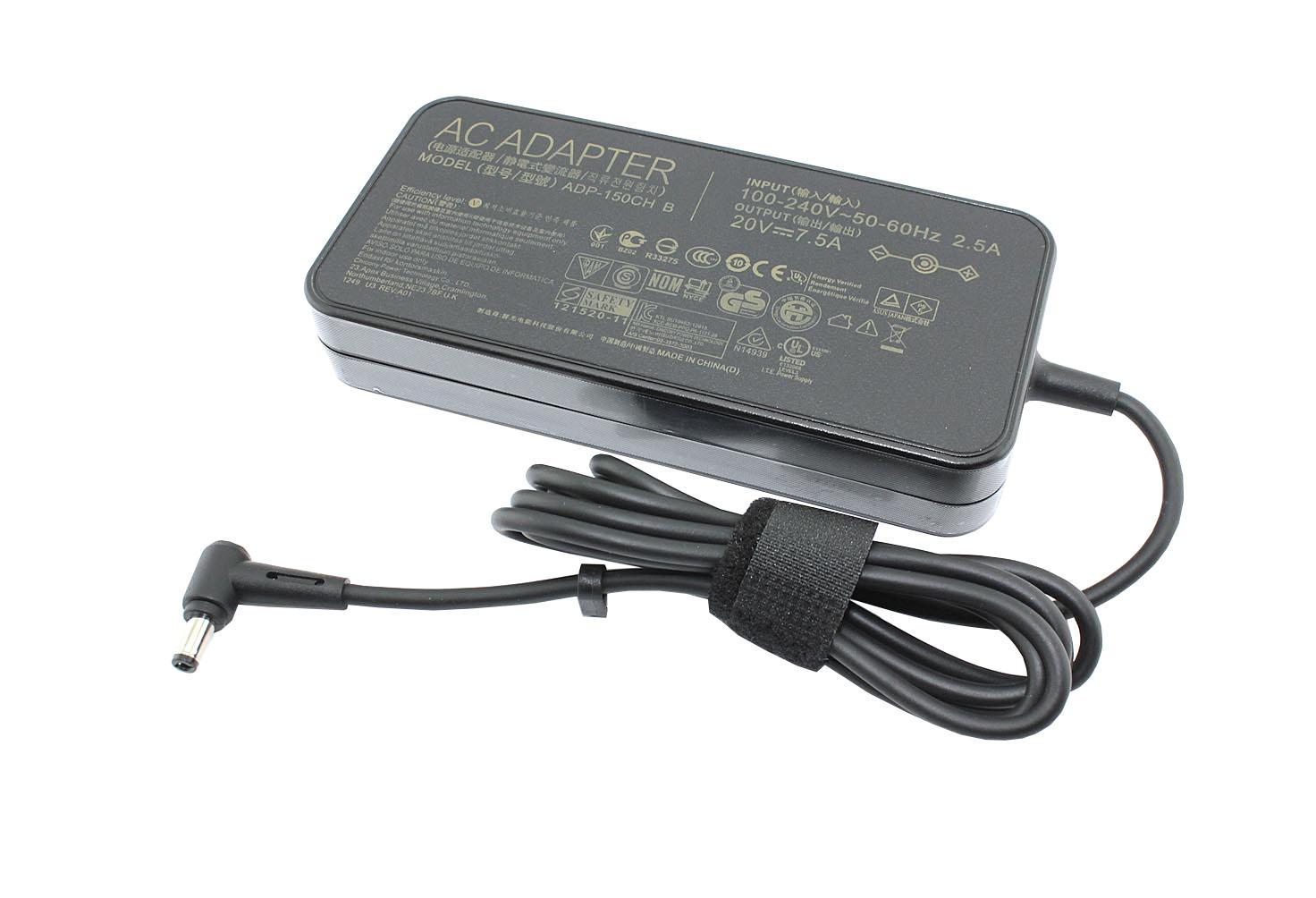 Блок питания для ноутбука Asus 150W 20V 7,5A 5,5x2,5 мм (093248) Блок питания для ноутбука Asus 150W 20V 7,5A 5,5x2,5 мм (093248)