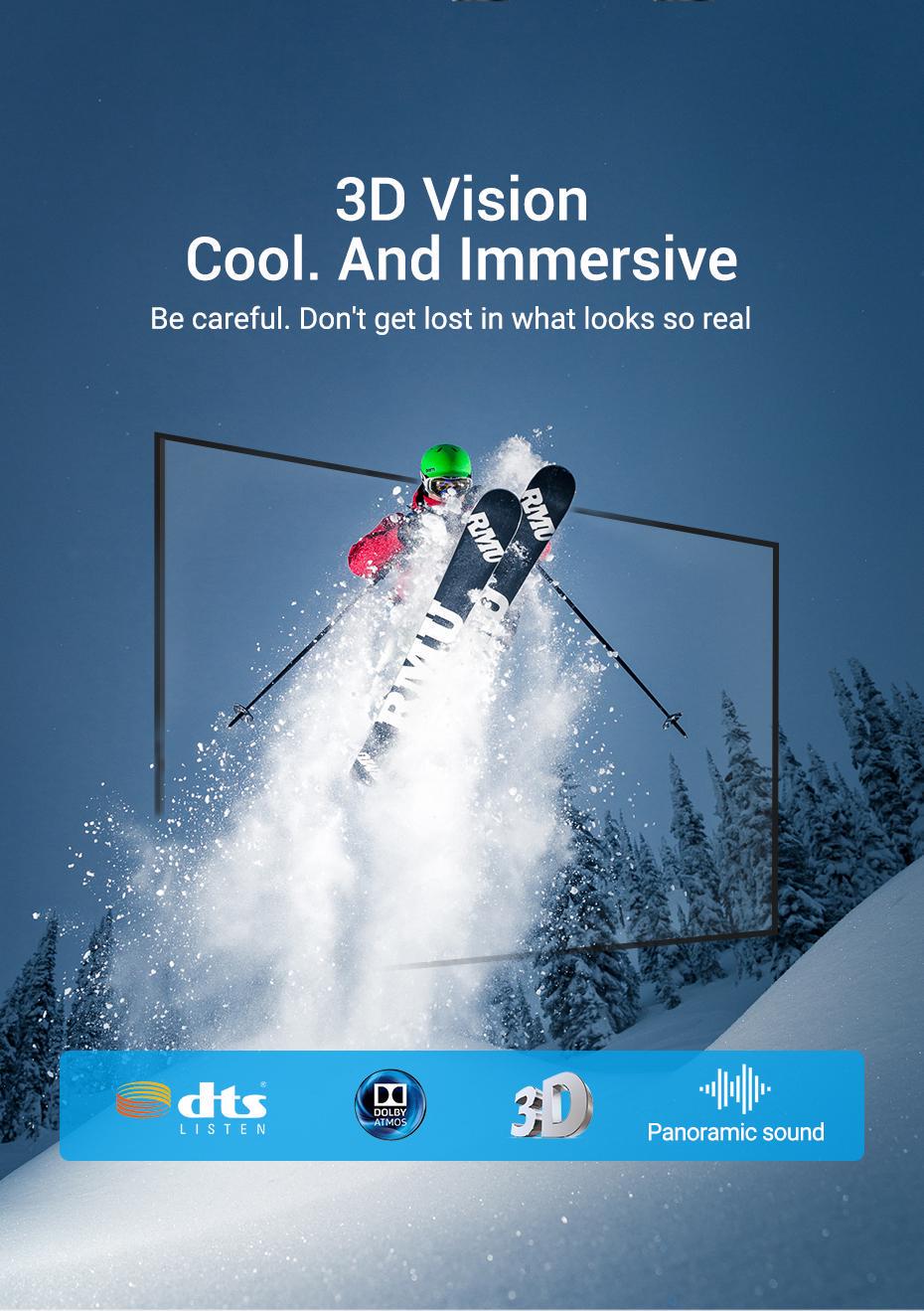 Кабель Vention HDMI 2.1 4K 120Hz 48 Гбіт/с Dolby Vision Dynamic HDR eARC HDCP 2.3 Dolby Atmos 10 м Чорний (AANBL) - фото 5