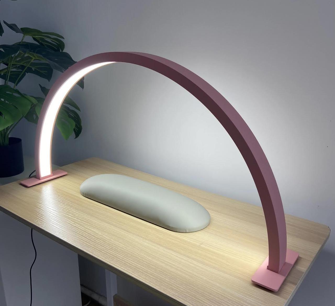 Лампа-півмісяць настільна безтіньова LED М55 56 см 50 Вт Рожевий - фото 3 Лампа-півмісяць настільна безтіньова LED М55 56 см 50 Вт Рожевий - фото 3