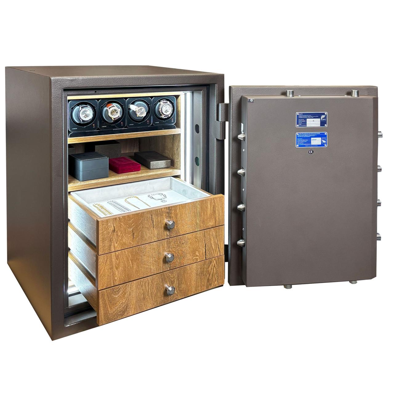 Сейф зламостійкий Griffon CLE III.80.EW COMBI Brown (29747387) - фото 5 Сейф зламостійкий Griffon CLE III.80.EW COMBI Brown (29747387) - фото 5