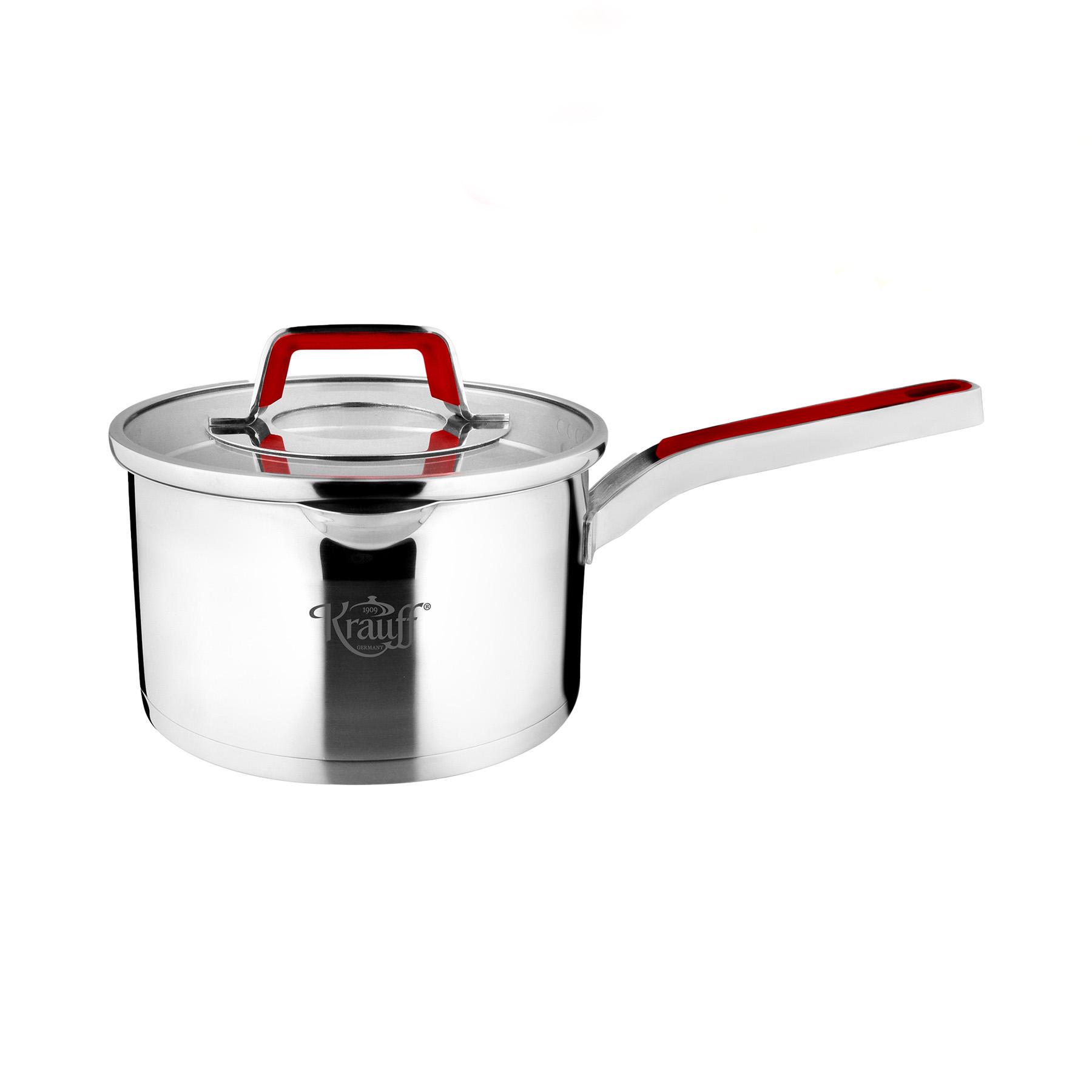 Ковш Krauff Moderne Rot с подставкой Monstera 1,8 л (28568) - фото 2 Ковш Krauff Moderne Rot с подставкой Monstera 1,8 л (28568) - фото 2