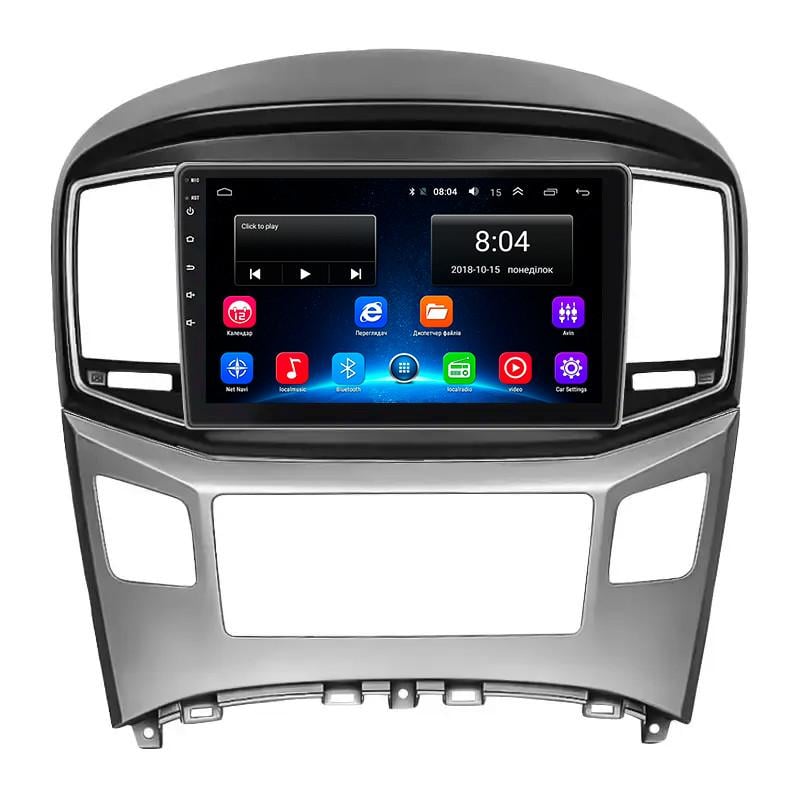 Магнитола штатная Lesko 9" для Hyundai Grand Starex I Restyling 2 2017-2021 2/32Gb Wi-Fi GPS Base