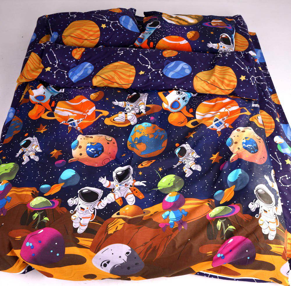 Комплект постельного белья детский PaniPava Space Dream бязь 110х140 см (10101227)