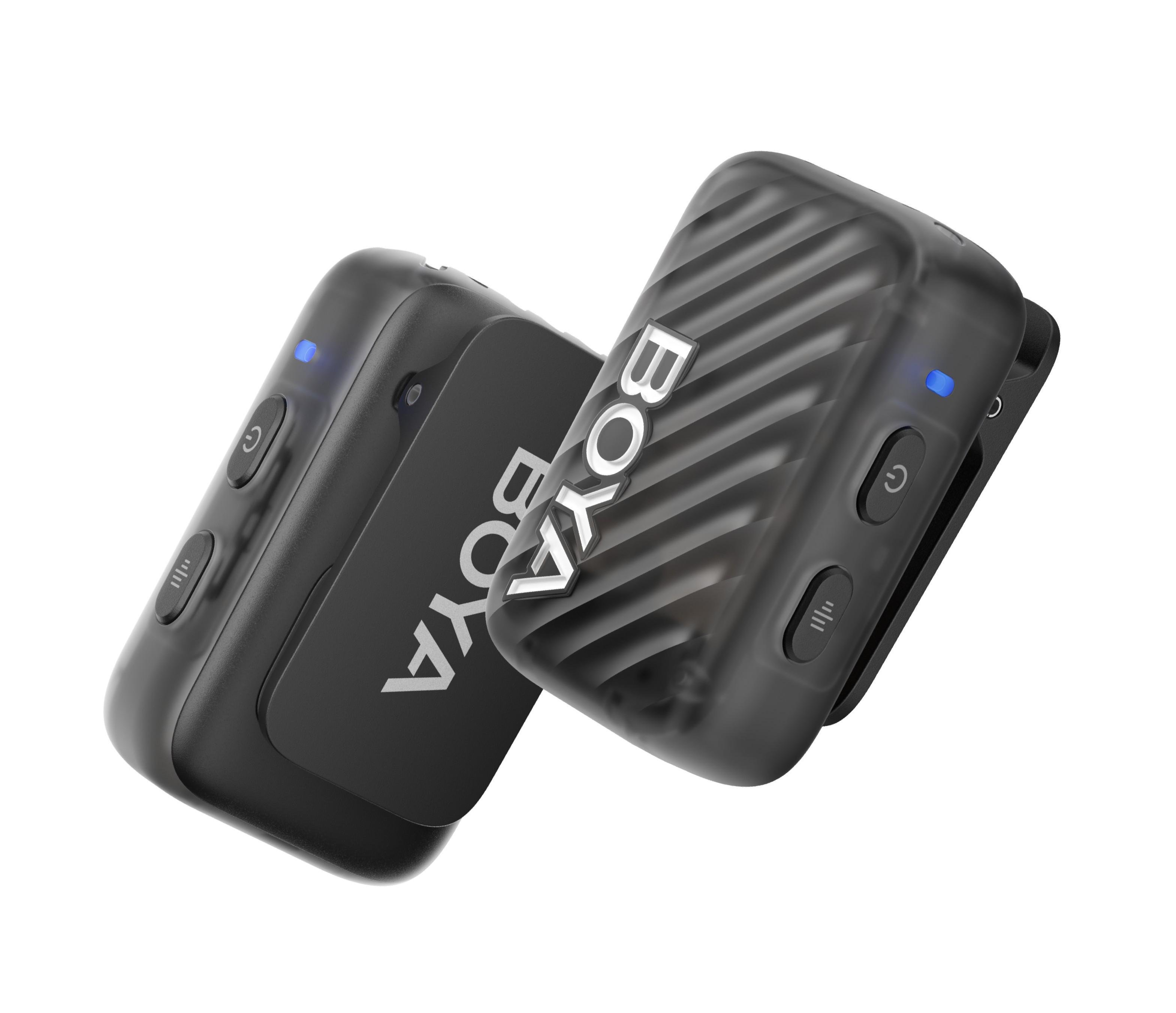 Микрофон петличный Boya BOYAMIC 2-02 2025 Type-C+3,5 мм TRS с зарядным кейсом (50056) - фото 2