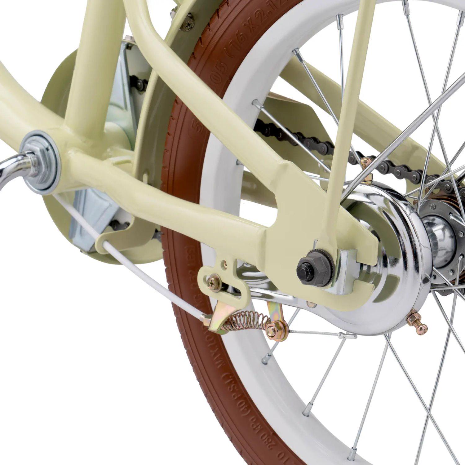 Детский велосипед Miqilong LS 16" с корзиной из натурального ротанга Бежевый (21c3025c) - фото 8 Детский велосипед Miqilong LS 16" с корзиной из натурального ротанга Бежевый (21c3025c) - фото 8